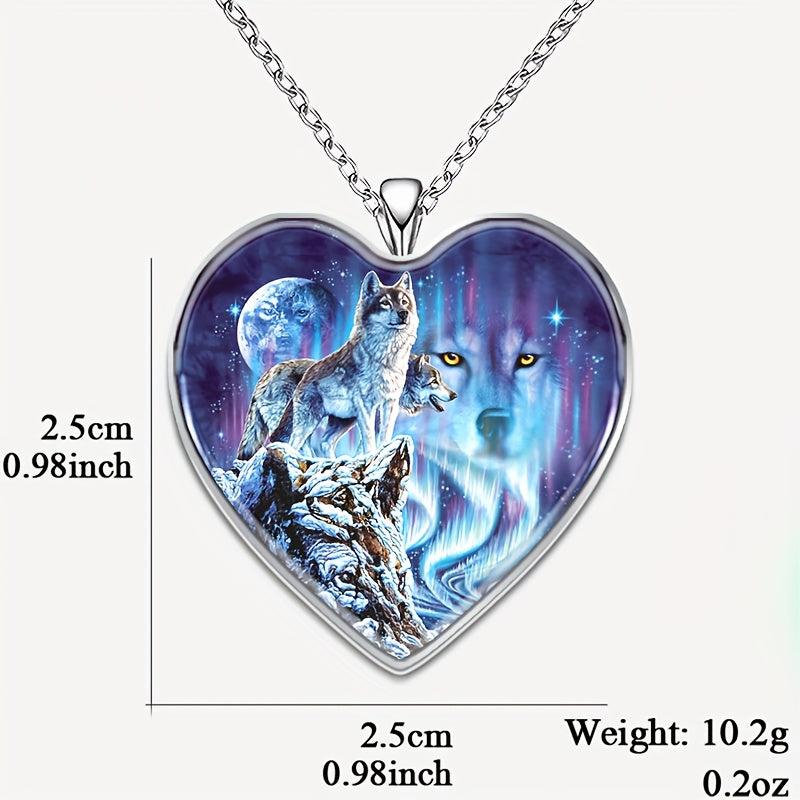 Heart Shaped Necklace For Men And Women Family Toy
