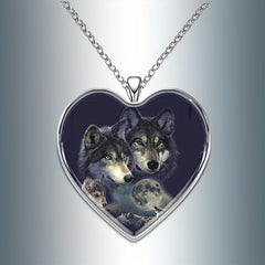 Heart Shaped Necklace for Family Anniversary Christmas Gift
