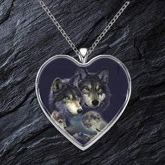 Heart Shaped Necklace for Family Anniversary Christmas Gift