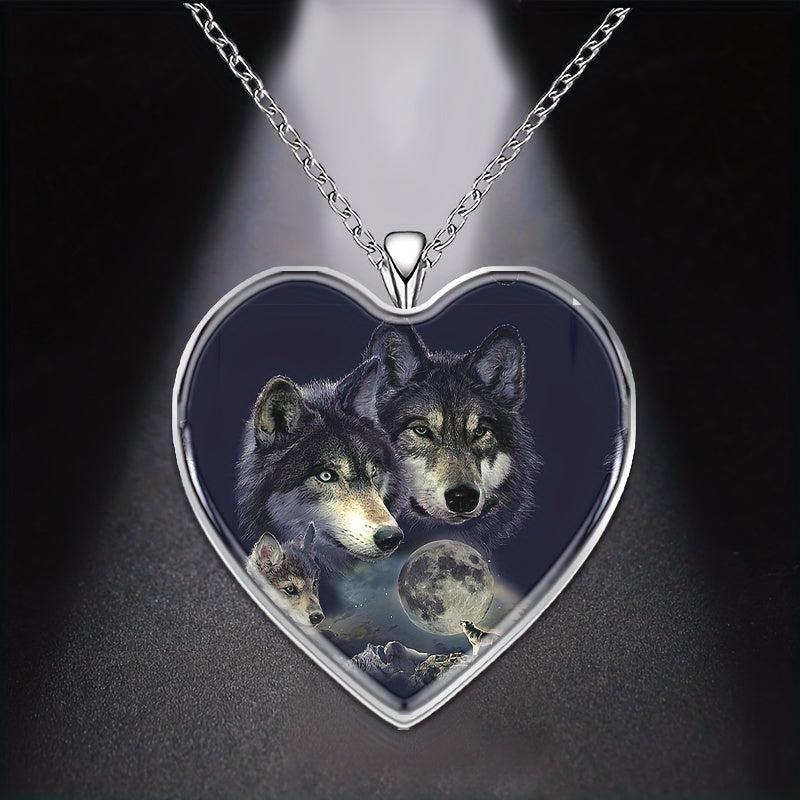 Heart Shaped Necklace for Family Anniversary Christmas Gift