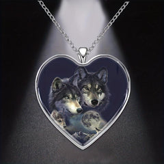 Heart Shaped Necklace for Family Anniversary Christmas Gift