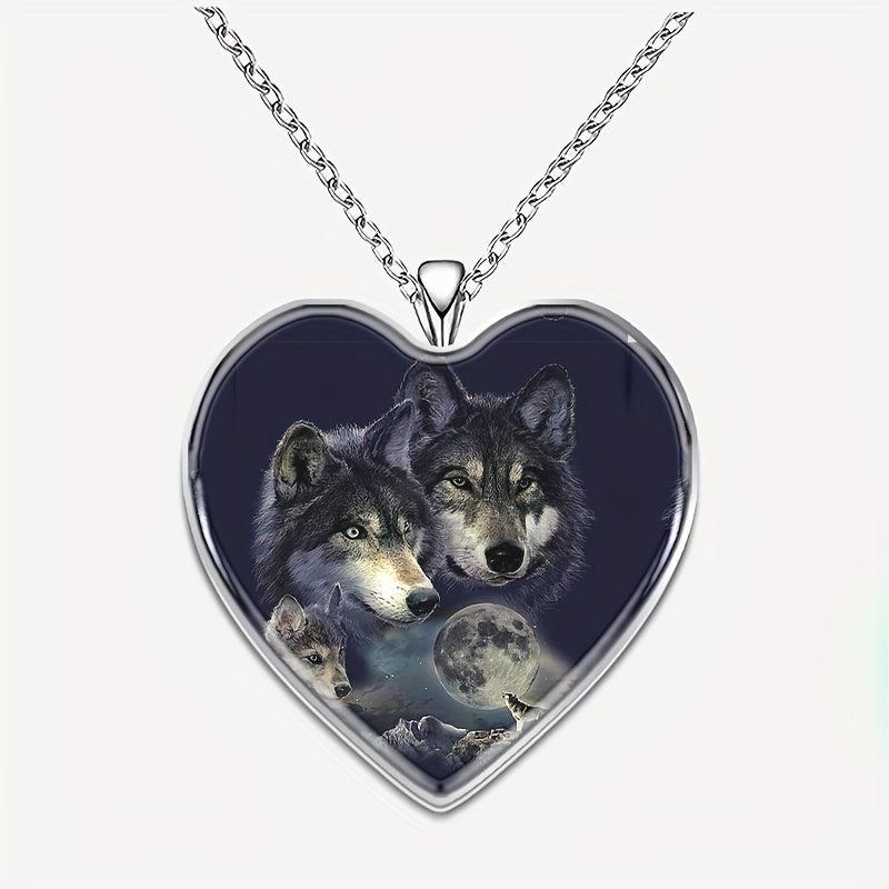 Heart Shaped Necklace for Family Anniversary Christmas Gift