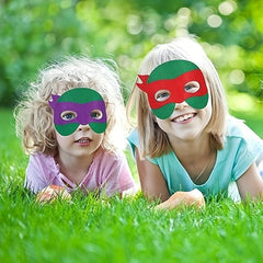 Kids Felt Eye Masks for Video Game Themed Parties