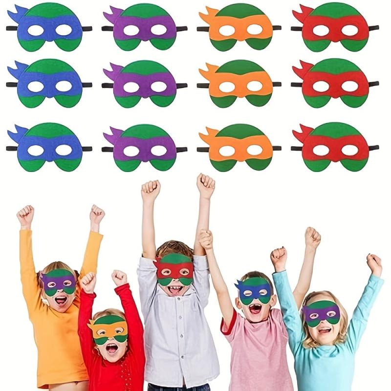 Kids Felt Eye Masks for Video Game Themed Parties