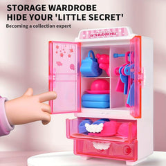 Princess Wardrobe Play Home Mini Puzzle Interactive Toys