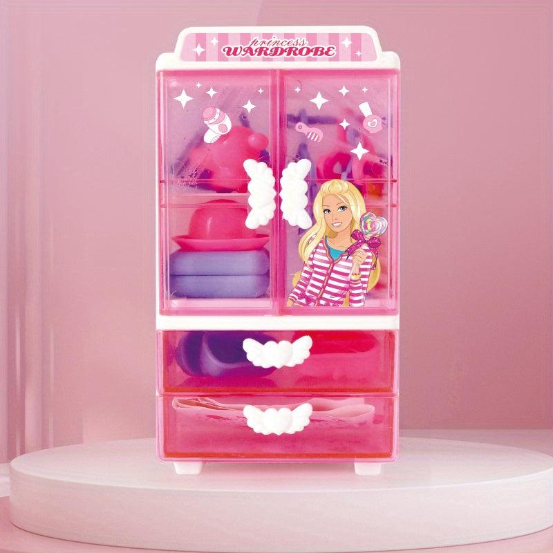 Princess Wardrobe Play Home Mini Puzzle Interactive Toys