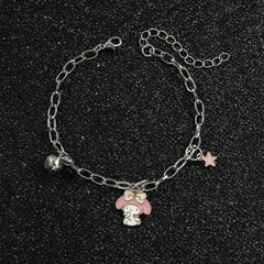 Adjustable Bell Bracelet for Cartoon Lovers