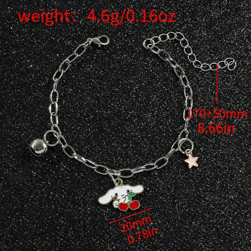 Adjustable Bell Bracelet for Cartoon Lovers