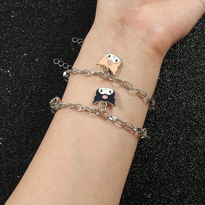 Adjustable Bell Bracelet for Cartoon Lovers