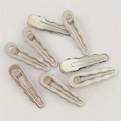 10PCS Seamless Hairpins Metal Hairpins Side Bangs Clips Hair Accessories