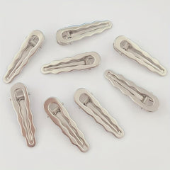 10PCS Seamless Hairpins Metal Hairpins Side Bangs Clips Hair Accessories