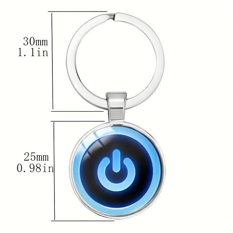 Peace Pattern Keychain Toy Halloween Gift For Family Girls And Teens