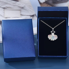 Ballet Dress Pendant Necklace Women Jewelry Gift