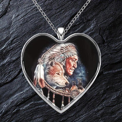 Heart Shaped Necklace for Men and Women, Family Toy for Anniversary