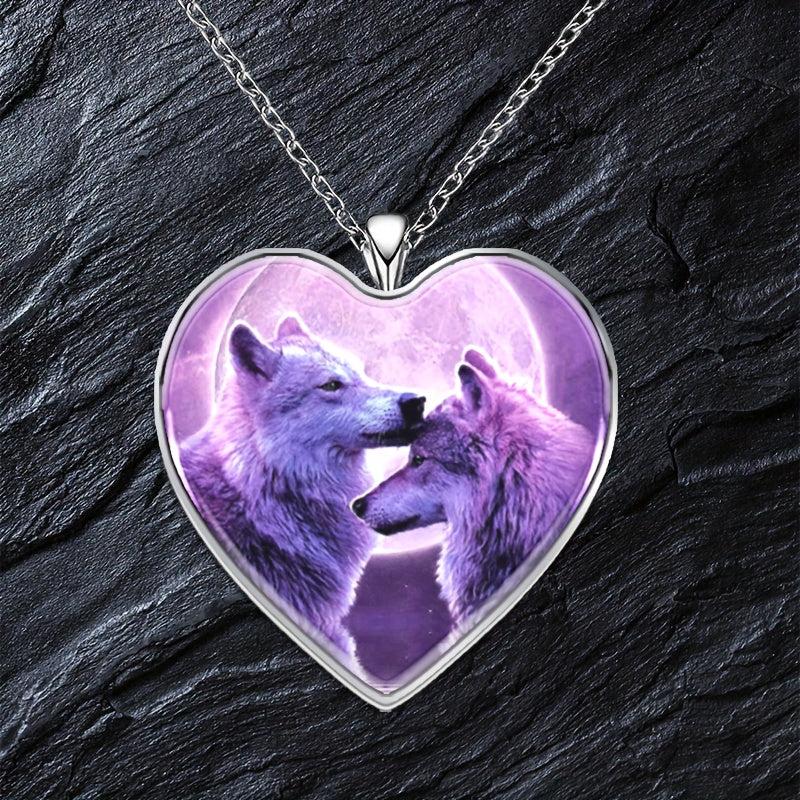 Heart Shaped Necklace For Men And Women - Family Anniversary Christmas Gift
