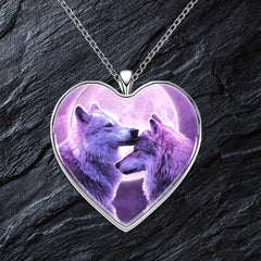 Heart Shaped Necklace For Men And Women - Family Anniversary Christmas Gift
