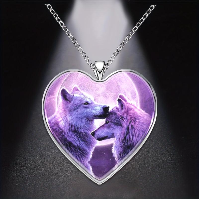 Heart Shaped Necklace For Men And Women - Family Anniversary Christmas Gift