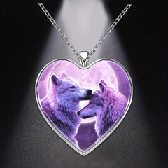 Heart Shaped Necklace For Men And Women - Family Anniversary Christmas Gift