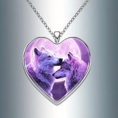 Heart Shaped Necklace For Men And Women - Family Anniversary Christmas Gift