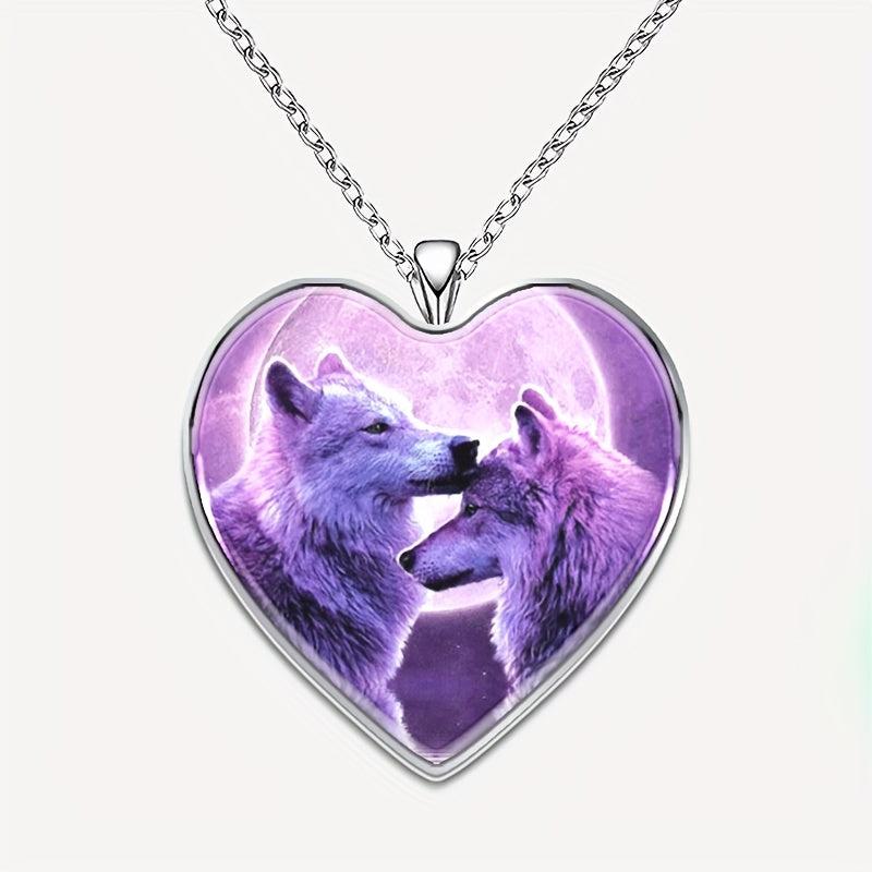 Heart Shaped Necklace For Men And Women - Family Anniversary Christmas Gift