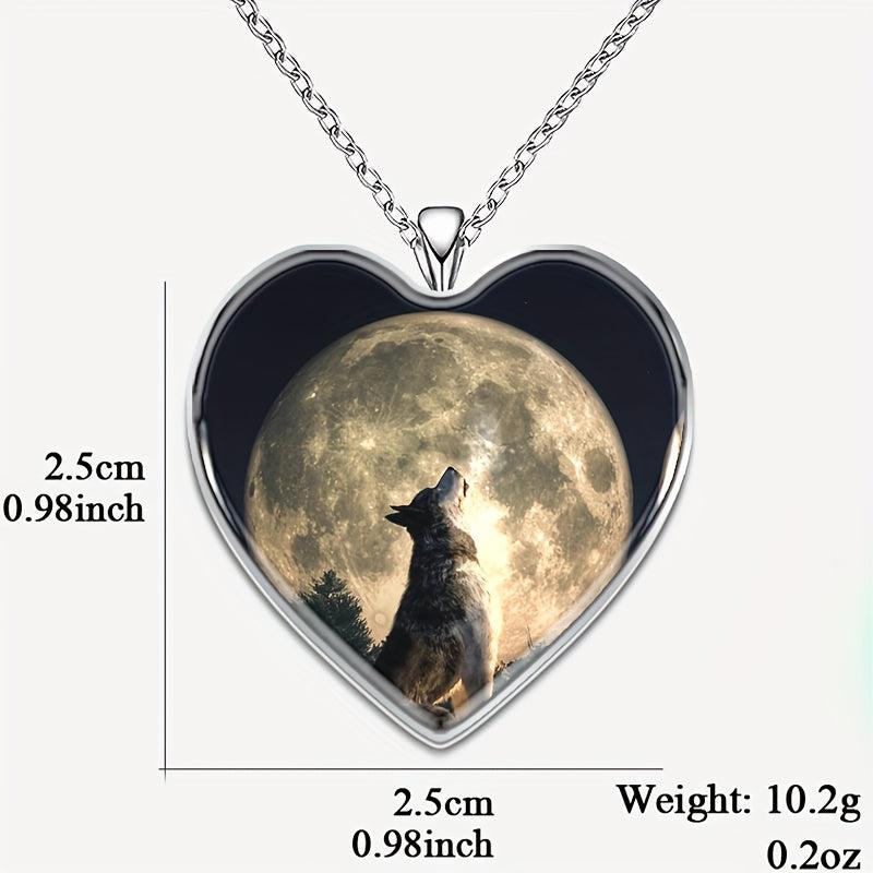 Heart Shaped Necklace For Men And Women - Family Anniversary Christmas Gift