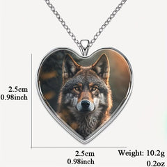 Heart Shaped Necklace For Men And Women - Anniversary Christmas Holiday Gift