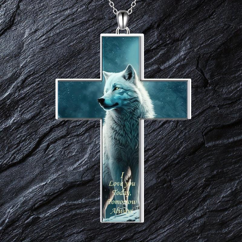 Creative Animal Cross Necklace Party Jewelry Holiday Gift