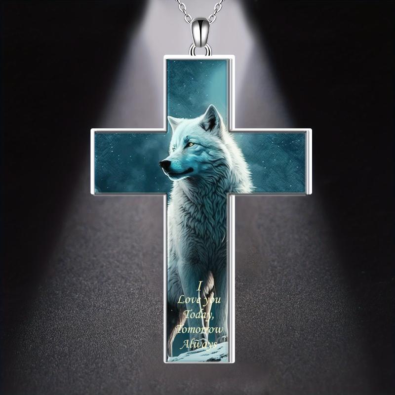 Creative Animal Cross Necklace Party Jewelry Holiday Gift
