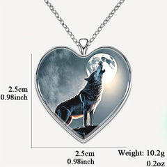 Heart Necklace Anniversary Gift Men Women