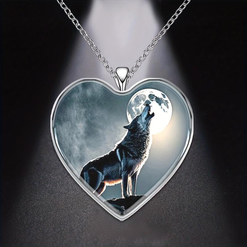 Heart Necklace Anniversary Gift Men Women