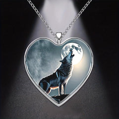 Heart Necklace Anniversary Gift Men Women