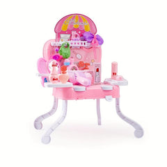Girls Beauty Salon Toys Set Pretend Play Doll Hair Stylist Toy Kit