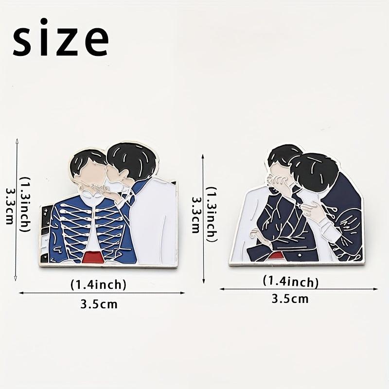 Enamel Metal Badge Pins for Stylish Outfits
