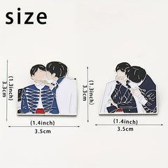 Enamel Metal Badge Pins for Stylish Outfits