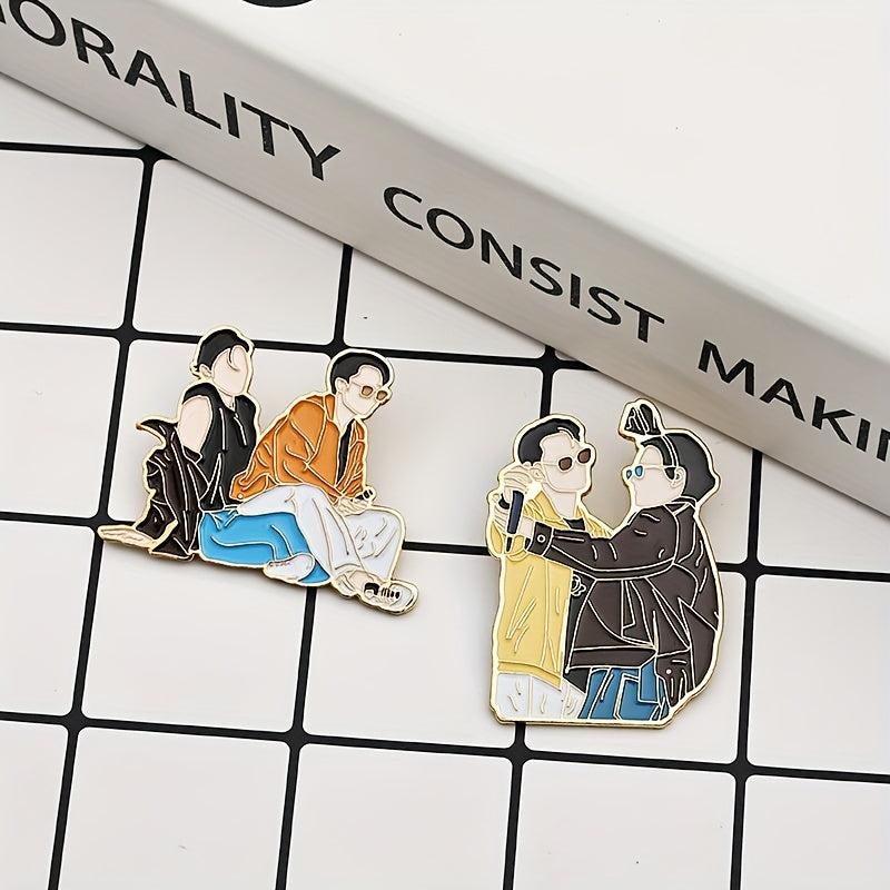 Enamel Metal Badge Pins for Stylish Outfits