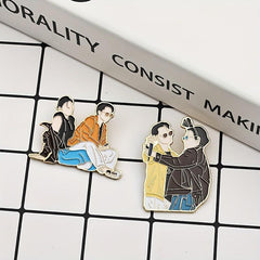 Enamel Metal Badge Pins for Stylish Outfits