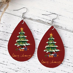 PU Christmas Tree Leather Jewelry Daily Necessities Accessories Toys
