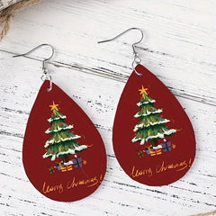 PU Christmas Tree Leather Jewelry Daily Necessities Accessories Toys