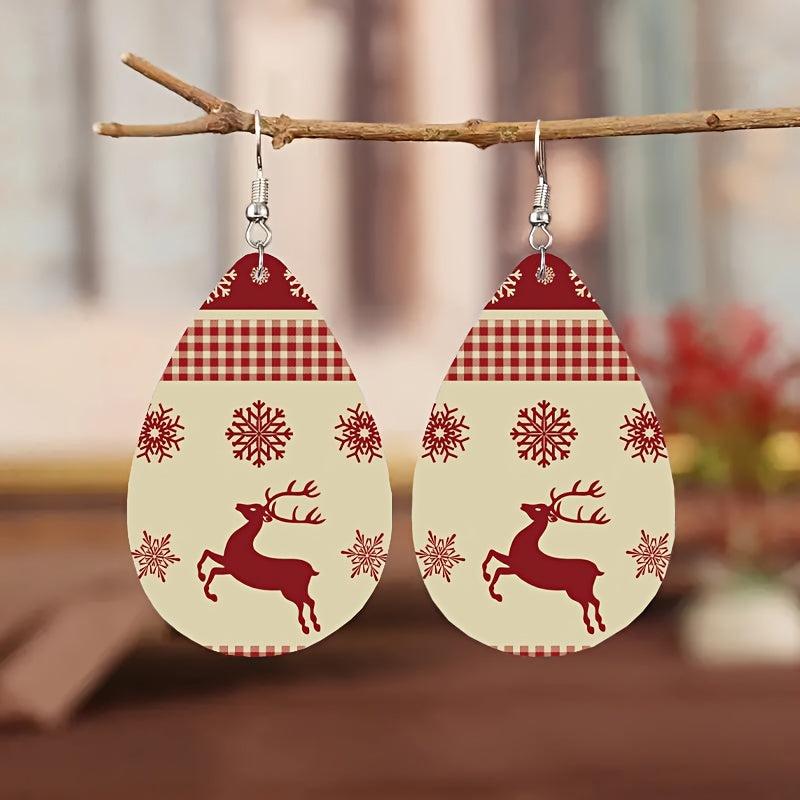 PU Snowflake Deer Leather Jewelry Daily Necessities Accessories Toys