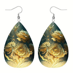 PU Leather Earrings Halloween Gift