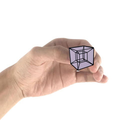 4D Space Enamel Pin Brooch Gift