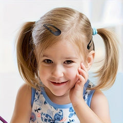 Metal Snap Hair Clips for Women Non-slip Barrettes