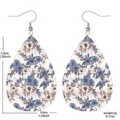 PU Leather Earrings Girl Jewelry Couple Toy Halloween Gift
