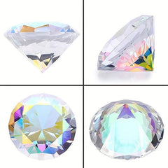 80MM Crystal Diamond Suncatcher Home Office Wedding Decor