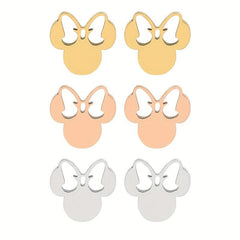 Butterfly Earrings Personality Small Stainless Steel Earrings