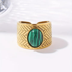 Stainless Steel Ring Stylistic W104