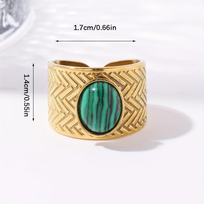 Stainless Steel Ring Stylistic W104