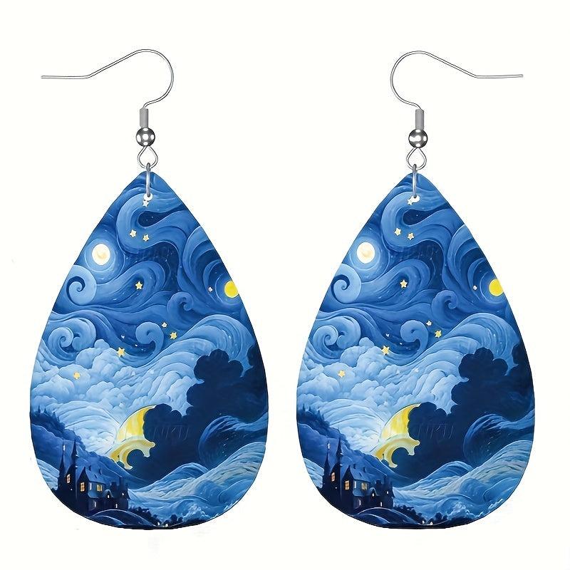 PU Leather Earrings Jewelry Girls Creative Earrings Couple Toy Gift