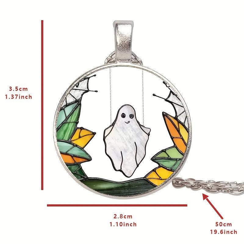 Halloween Crystal Necklace Toy Gift for Kids