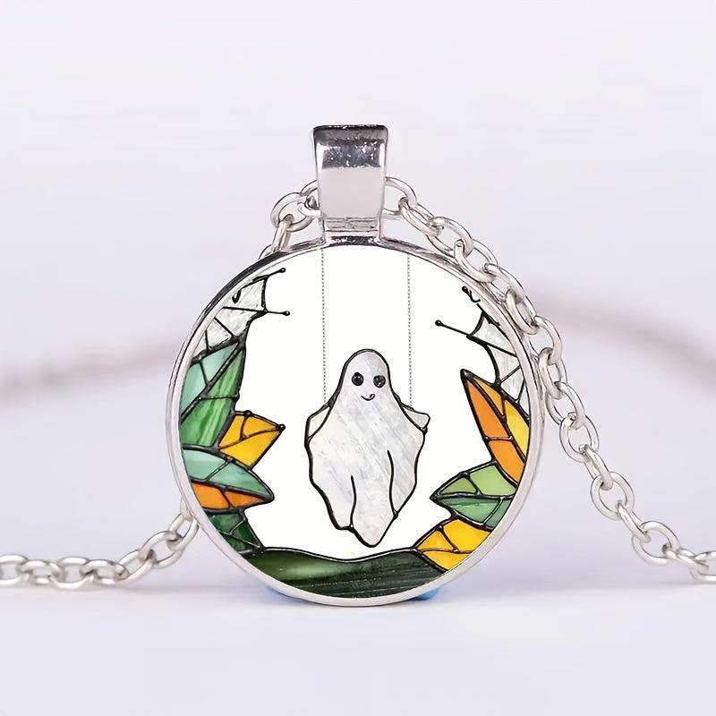Halloween Crystal Necklace Toy Gift for Kids